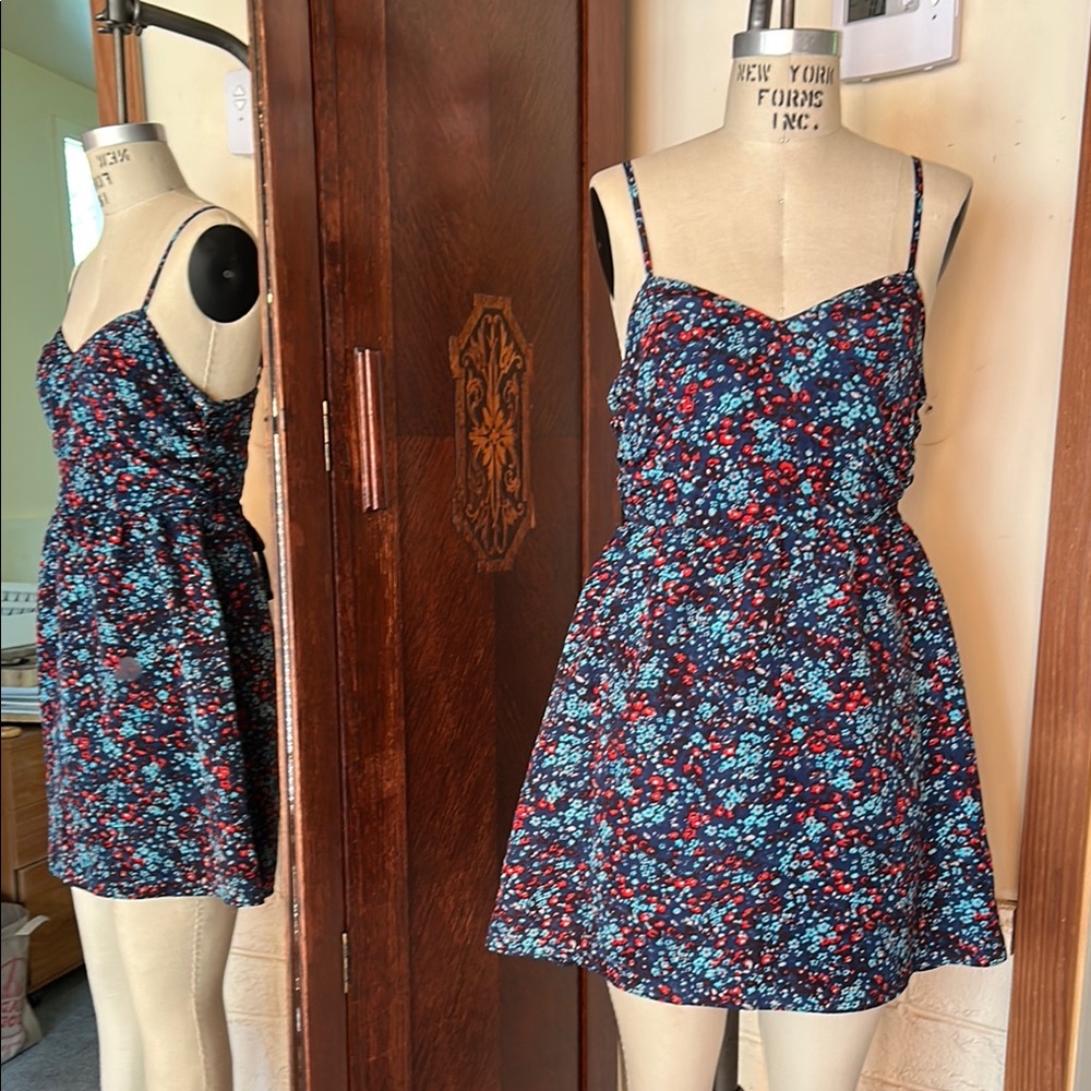 PARKER Penelope Floral Mini Dress. Small 🪻